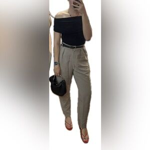 Uncle studio linen bloomers taupe size small like new